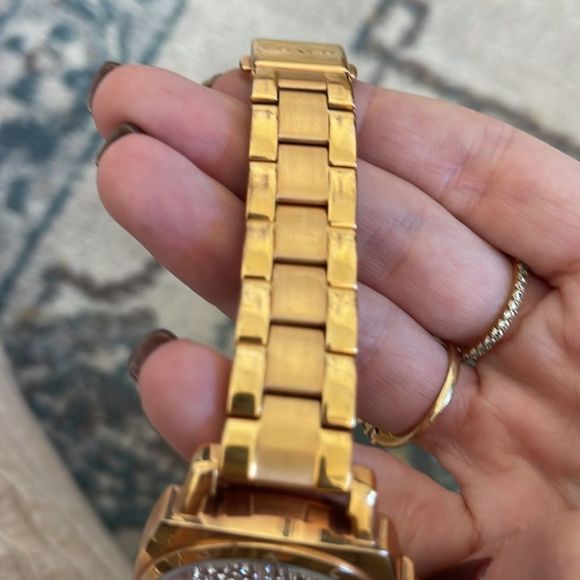 Coach Rose Gold Bracelet Watch with crystals - Picture 4 of 4